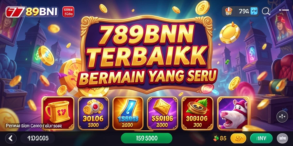 Screenshot gameplay Slot 789BNI yang menampilkan fitur menarik.