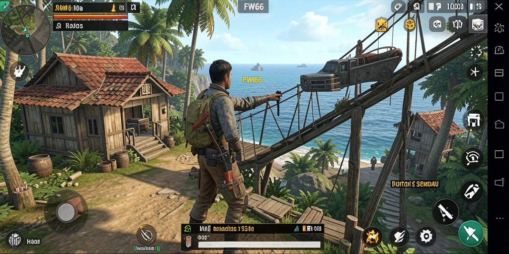 Tampilan aksi mendebarkan dalam game FW66 dengan grafik yang menawan.