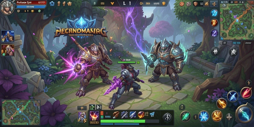 Tampilan gameplay GT777 yang menarik dengan pertarungan seru dalam dunia MMORPG.