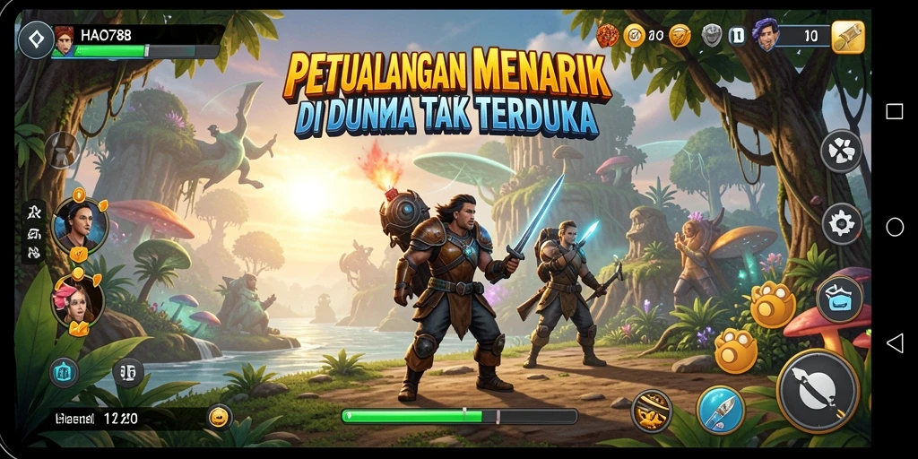 Screenshot gameplay HAO788 menampilkan aksi mendebarkan dalam petualangan.