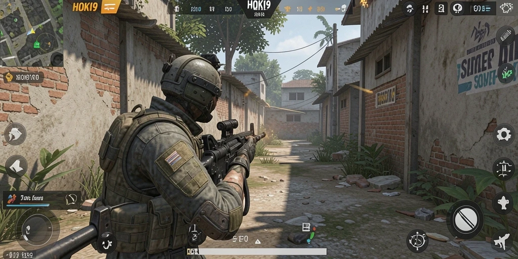 Tangkap momen intens pertempuran dalam gameplay HOKI9.