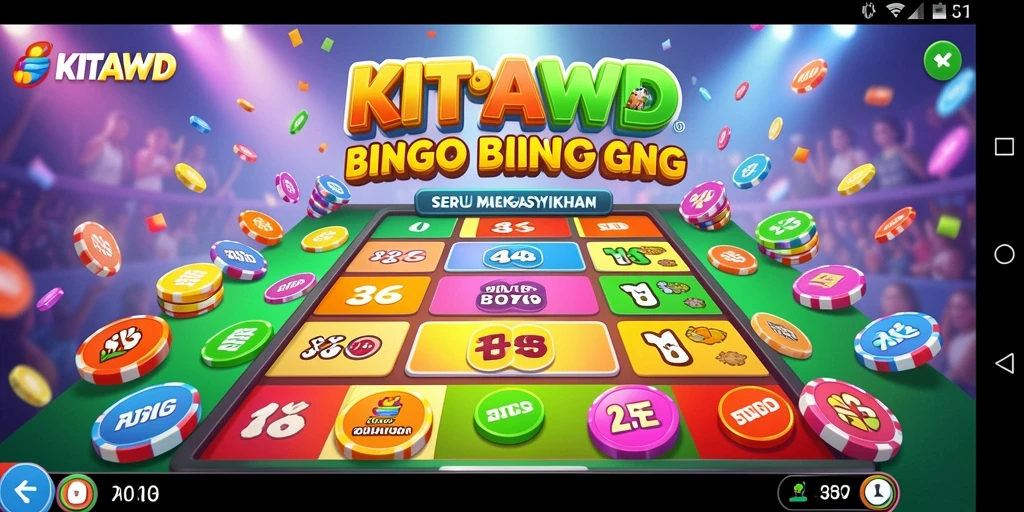 Tampilan gameplay KITAWD yang seru dan menarik dengan elemen Bingo.