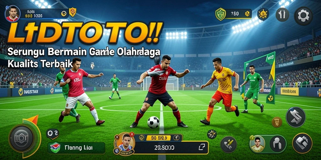 Screenshot LTDTOTO menampilkan aksi seru dalam pertandingan olahraga.