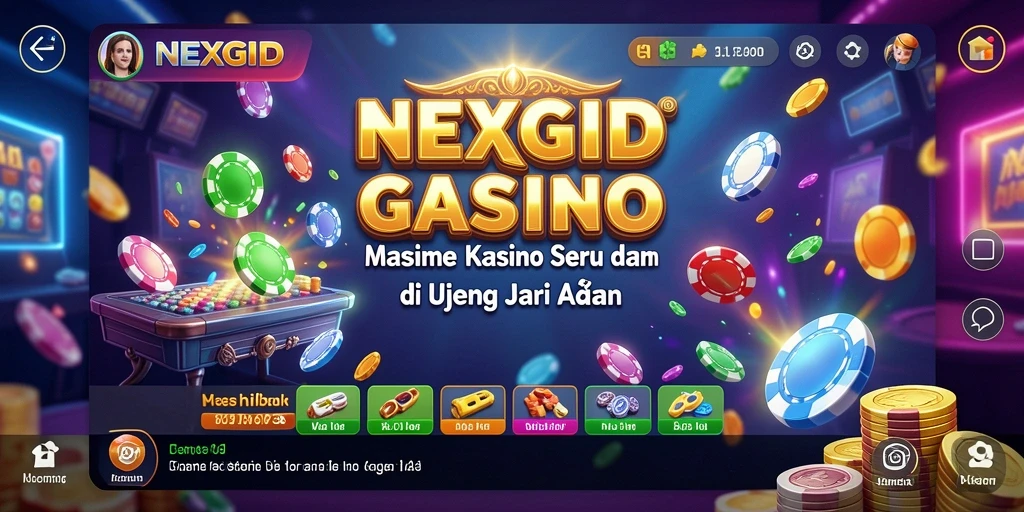 Tampilan menarik dari gameplay Kasino NEXGID yang seru dan menghibur.
