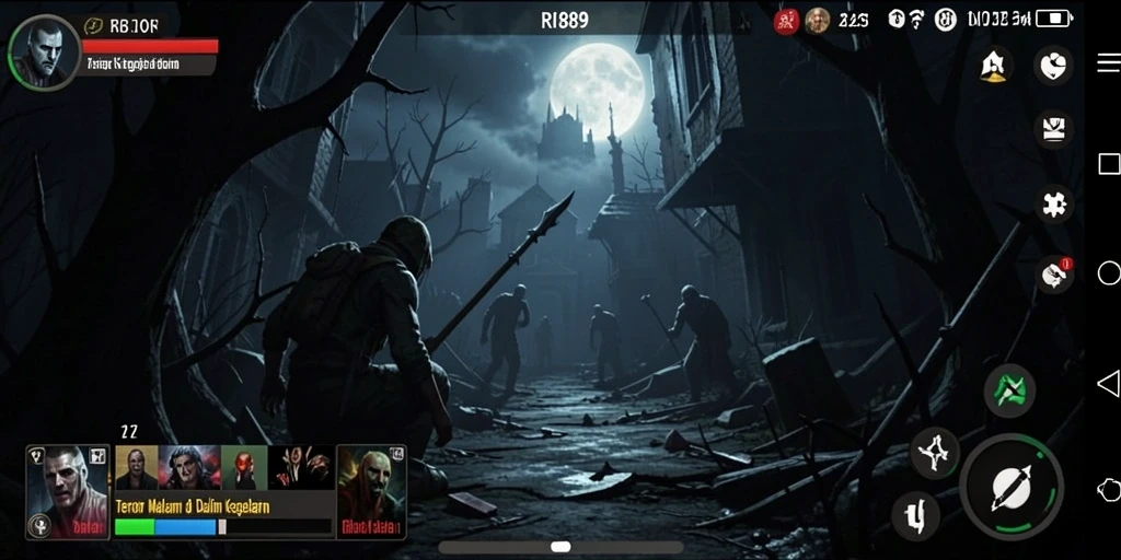 Screenshot menampilkan gameplay mencekam dari RI889, penuh dengan ketegangan.