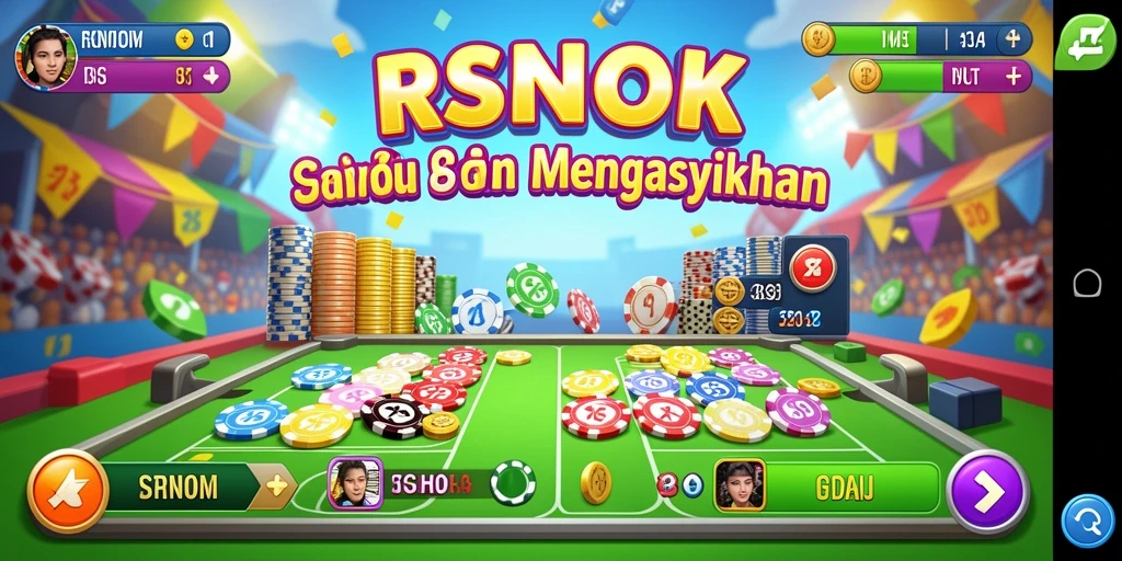 Screenshot gameplay RSNOK menampilkan suasana seru permainan Bingo.